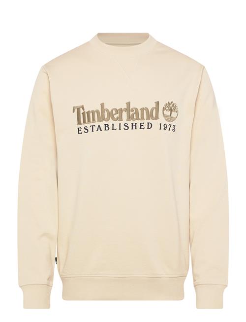 Timberland | Established 1973 Embroidered Logo Crew Neck Sweatshirt Putty | XL