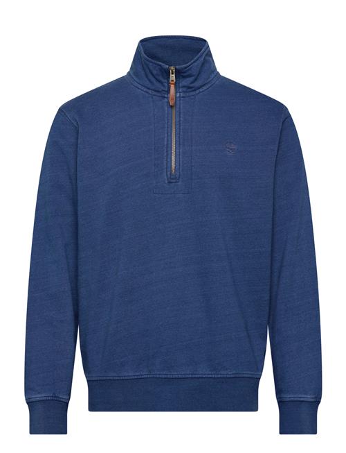 Timberland | Indigo 1/4 Zip Sweatshirt Mid Indigo | L