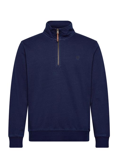 Timberland | Indigo 1/4 Zip Sweatshirt Rinse | XL