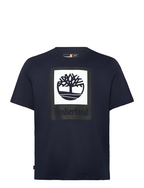 Timberland | Stack Logo Colored Short Sleeve Tee Dark Sapphire | L