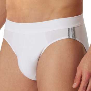 Schiesser 3P 95-5 Stretch Rio Slip Hvid bomuld Large Herre