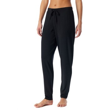Schiesser Women Mix and Relax Long Modal Pants Sort modal 42 Dame