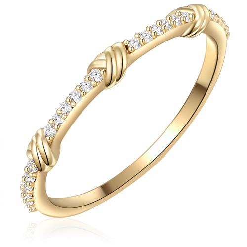 Glanzstücke München Ring  guld / transparent