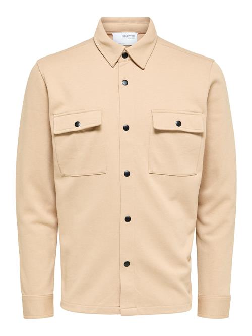 SELECTED Sweatjakke  beige