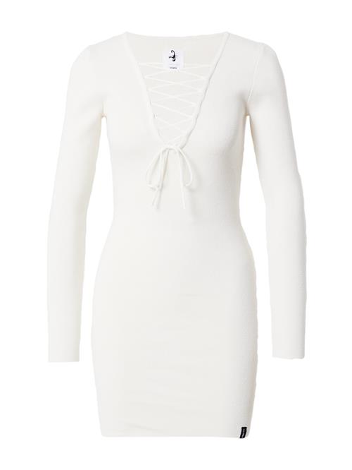 VIERVIER Strikkjole 'Hedi'  offwhite