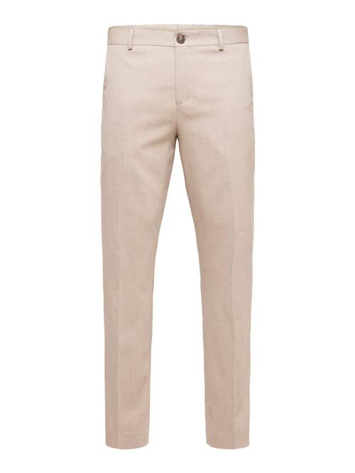 SELECTED Bukser 'SNHNeil'  beige-meleret