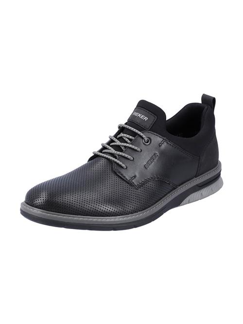 Rieker Sporty snøresko  grå / sort