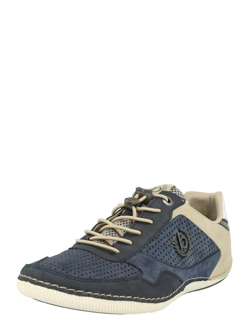 bugatti Sneaker low 'Canario'  beige / marin / mørkeblå