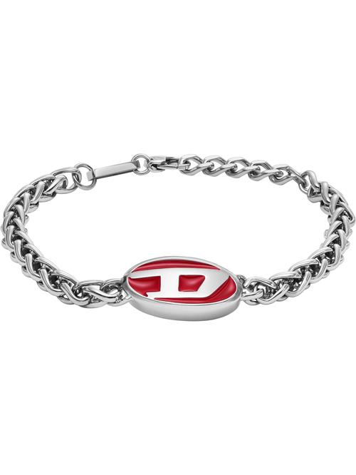 DIESEL Armbånd  pitaya / sølv