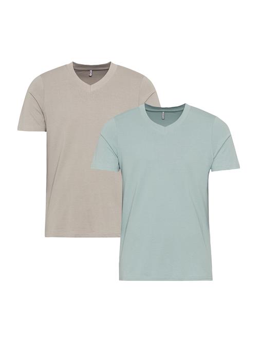 KangaROOS Bluser & t-shirts  taupe / mint