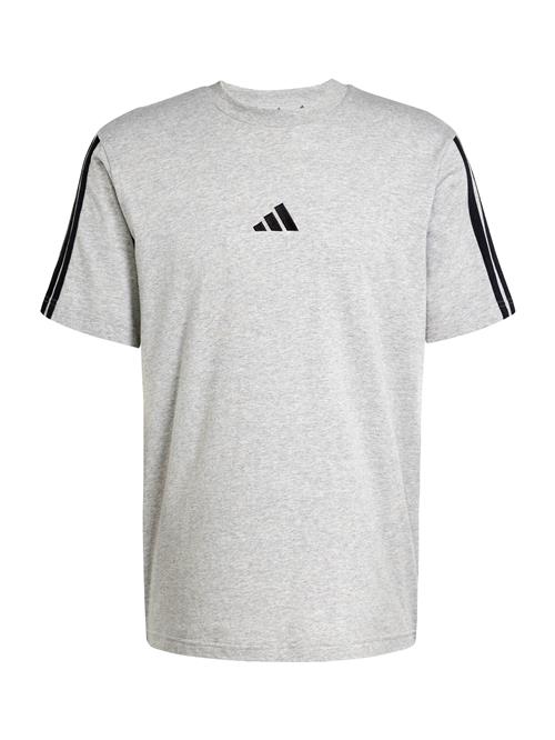 ADIDAS SPORTSWEAR Funktionsskjorte 'Essentials'  grå-meleret / sort