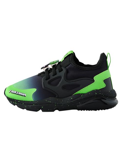 Next Sneakers 'Minecraft'  neongrøn / sort