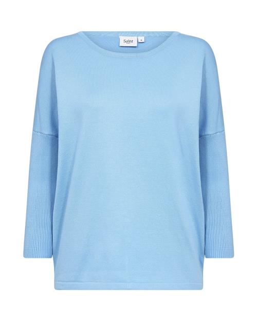 SAINT TROPEZ Pullover 'MilaSZ'  neonblå