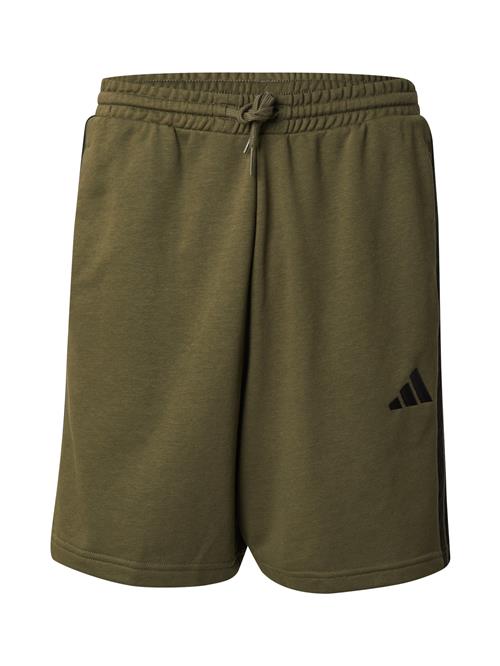 ADIDAS SPORTSWEAR Sportsbukser 'Essentials'  oliven / sort