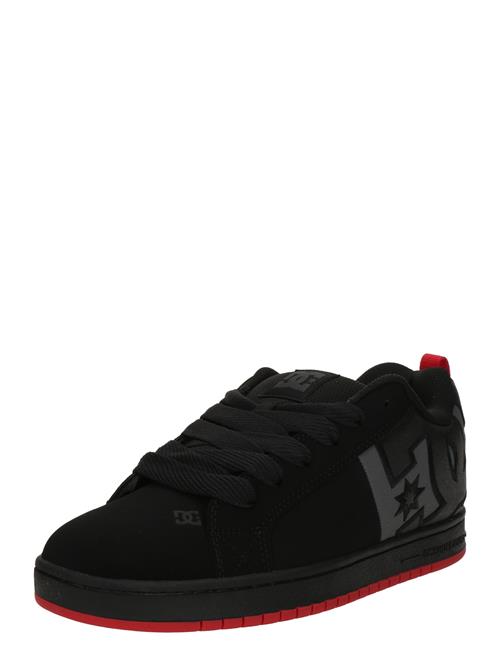 DC Shoes Sneaker low  mørkegrå / rød / sort
