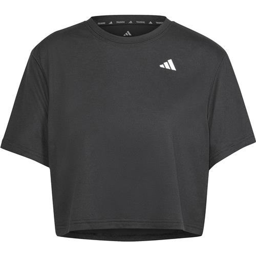 ADIDAS PERFORMANCE Funktionsbluse 'Te Min'  sort / hvid