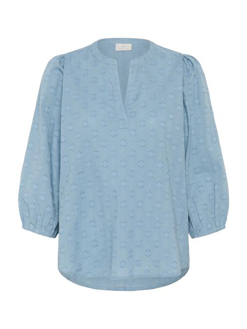 Kaffe Bluse 'KAEnya'  opal / dueblå / lyseblå