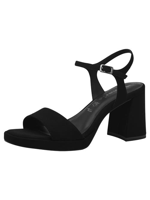 Tamaris Sandaler med rem  sort