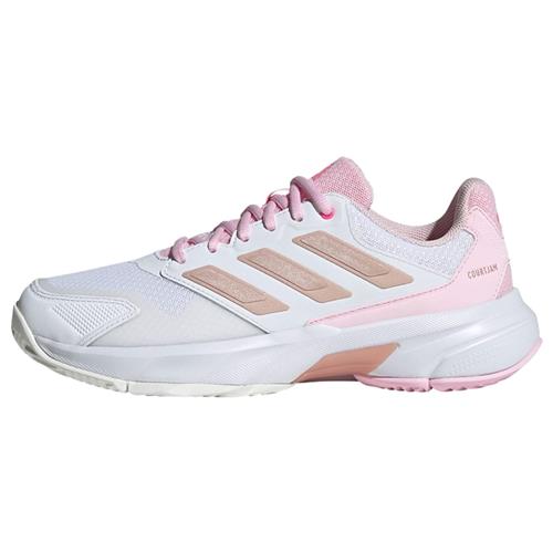 ADIDAS PERFORMANCE Sportssko 'CourtJam Control 3'  lyserød / pudder / hvid