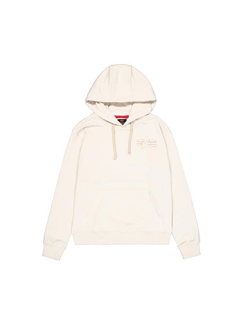 ALPHA INDUSTRIES Sweatshirt  orange / uldhvid