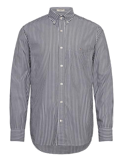 GANT | Reg Classic Poplin Stripe Shirt | L