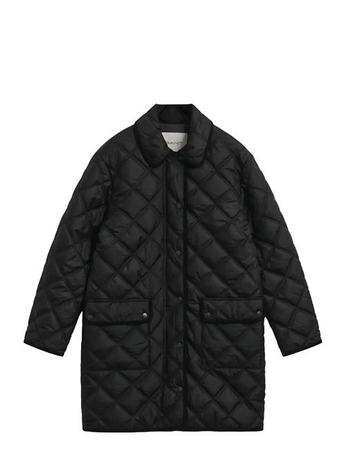 GANT | Quilted Coat With Cord Trim | XS