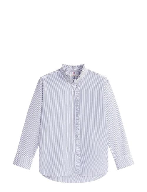 Tommy Hilfiger | Poplin Ruffle Shirt | 38