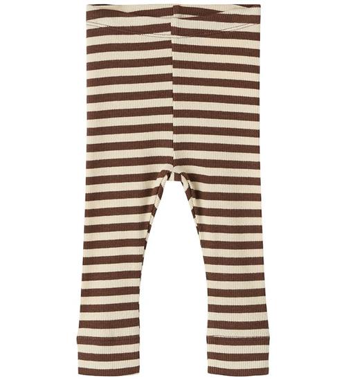 Name It Leggings - Rib - NbmJino - Rocky Road