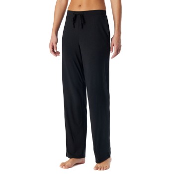 Schiesser Women Mix and Relax Wide Pants Sort modal 46 Dame