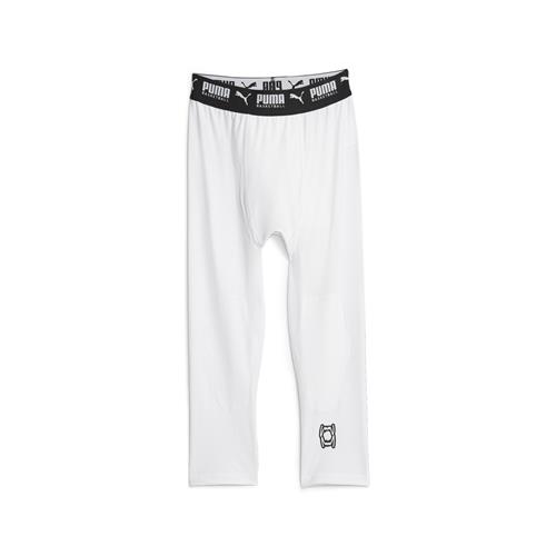 PUMA Sportsunderbukser 'Hoops Team'  sort / hvid