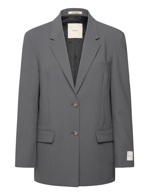 Calvin Klein | Strecth Suiting Oversized Blazer | 36