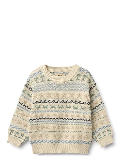Wheat | Jacquard Pullover August | 116