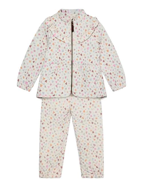 En Fant | Thermal Set W. Frills, Aop | 128