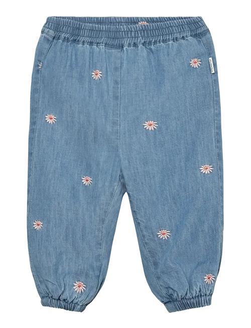 Minymo | Pants Emb. Chambray W. Lining | 68
