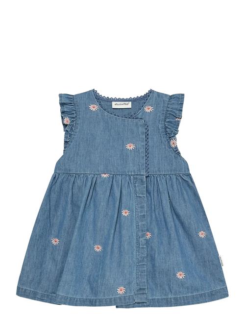 Minymo | Dress Ss Emb. Chambray | 80