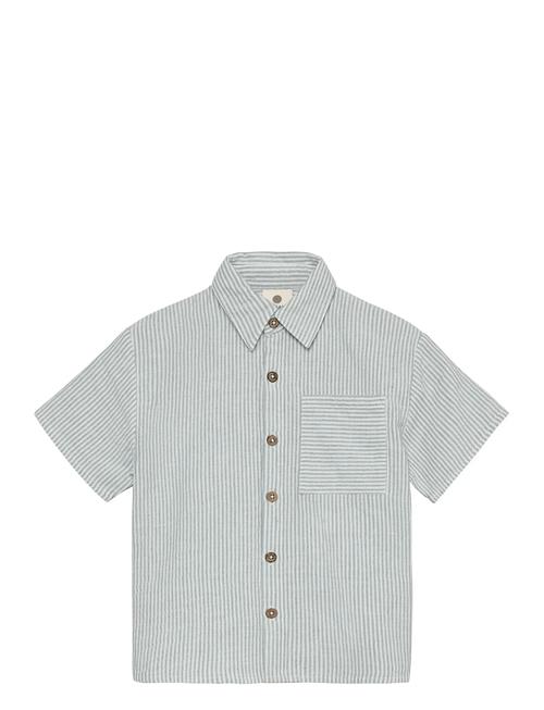 En Fant | Shirt Ss Muslin Stripe | 110