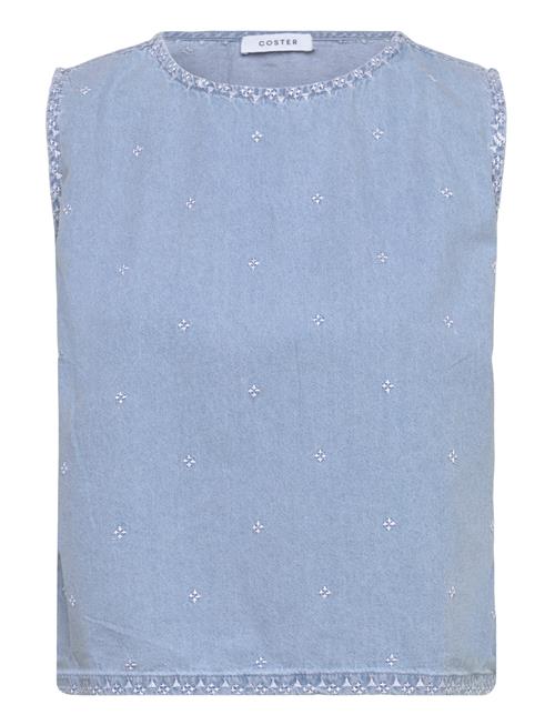 Coster Copenhagen | Denim Shirt With Embroidery | 36