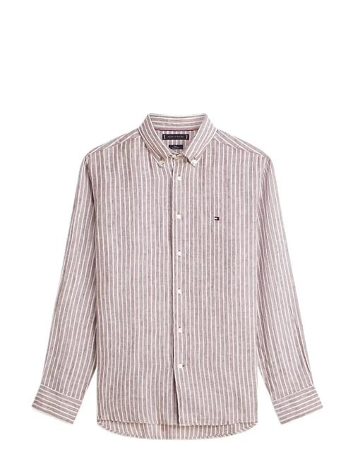 Tommy Hilfiger | Linen Bengal Stripe Rf Shirt | XXL