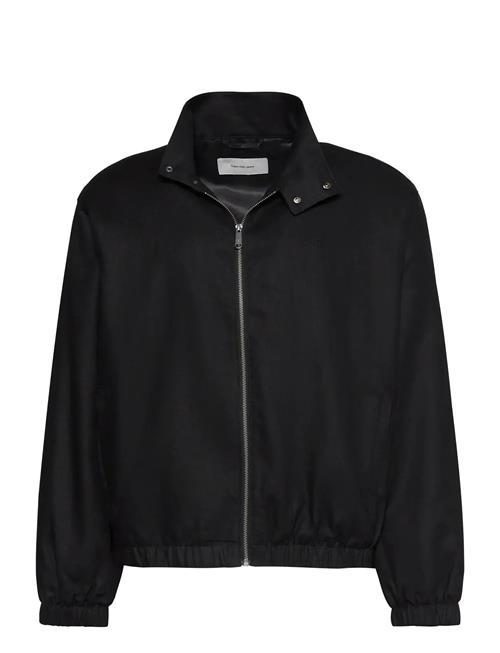 Calvin Klein Jeans | Ls Linen Harrington Jkt | M
