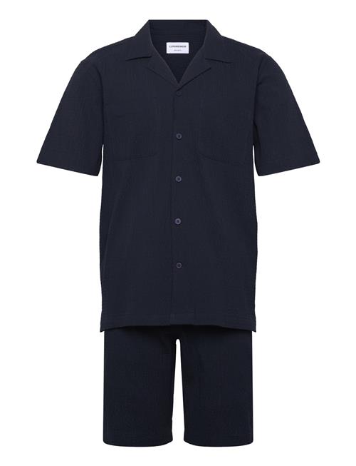 Lindbergh | Seersucker Shirt S/S+Shorts | M
