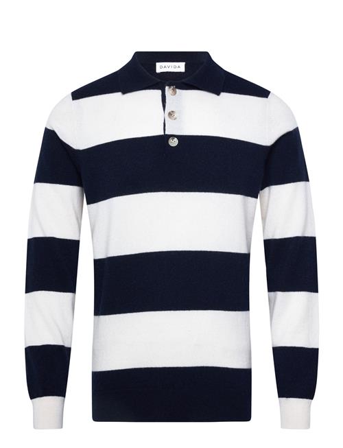 Davida Cashmere | Man Collar Striped | L