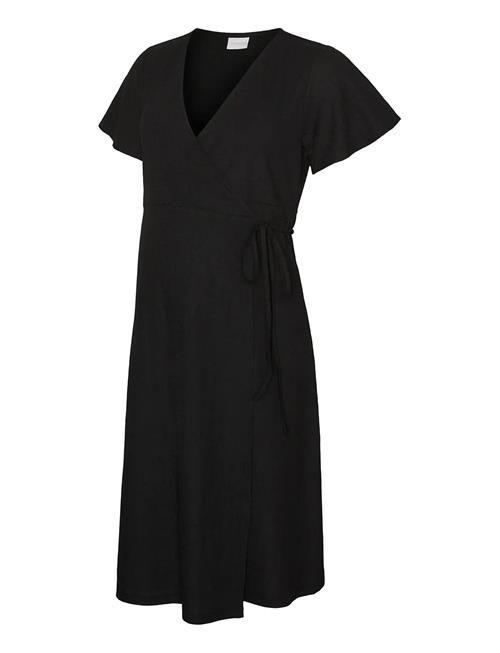 Mamalicious | Mlselima Tess Ss Jrs Abk Wrap Dress 2F | XS