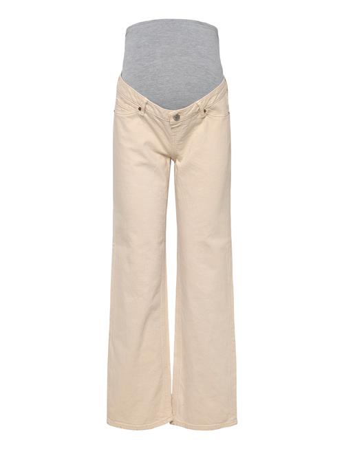 Vero Moda Maternity | Vmmtessa Wide Jeans Ecru | 29 x 32