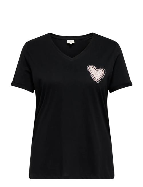 ONLY Carmakoma | Carbea Ss V-Neck Tee Jrs | 54