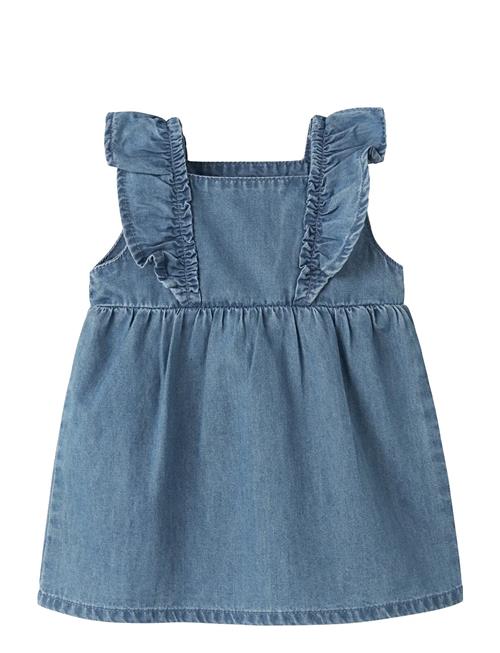name it | Nbffiona Frill Dnm Dress 4034-Yx D | 80