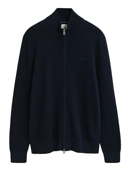 GANT | Textured Cotton Merino Cardigan | XXL