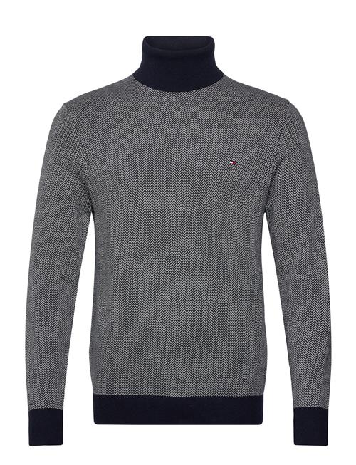 Tommy Hilfiger | Pima Ctn Cash Herringbone Roll | S
