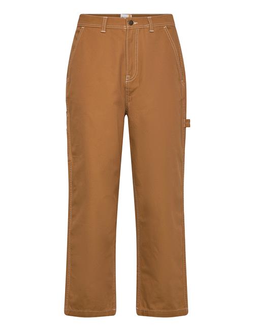 Timberland | Washed Duck Canvas Carpenter Pant Dark Wheat Boot | 35 x 32