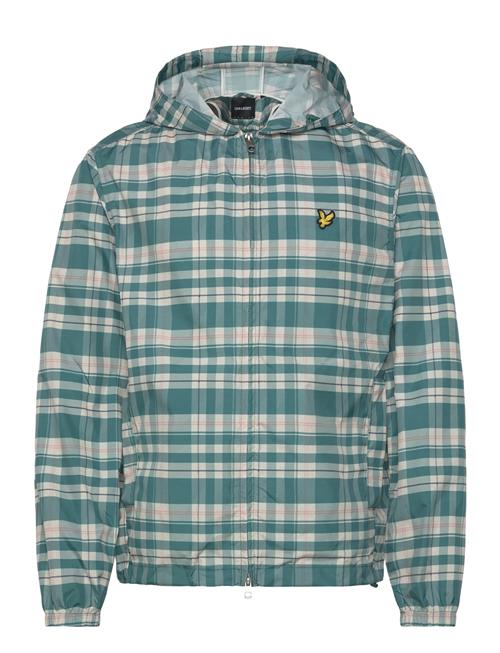 Lyle & Scott | Tartan Hooded Zip Through Jacket | L