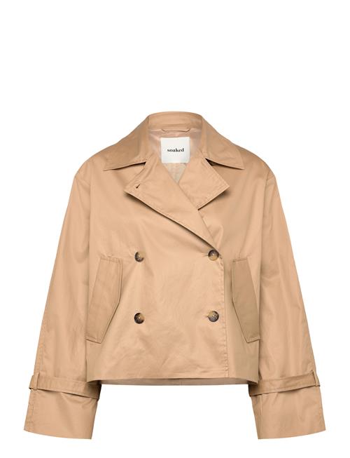 Soaked | Slfavne Short Trench Coat | S